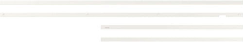 Samsung - 43” The Frame Customizable Bezel - Modern White