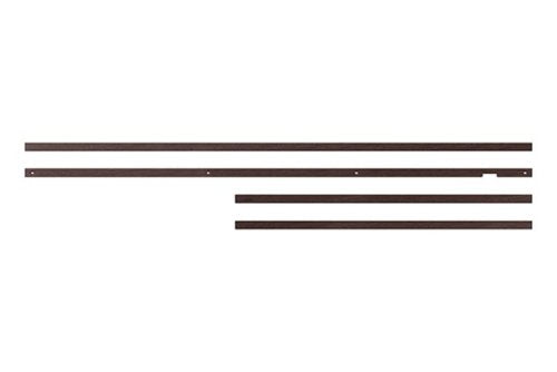 Samsung - 43” The Frame Customizable Bezel - Modern Brown