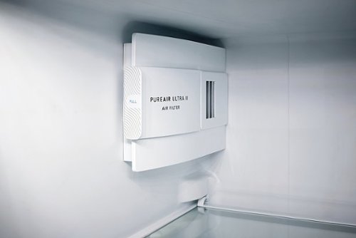 Frigidaire - Gallery 33 in. Wide 22.3 Cu. Ft. Side-by-Side Refrigerator - Smudge Proof Stainless Steel