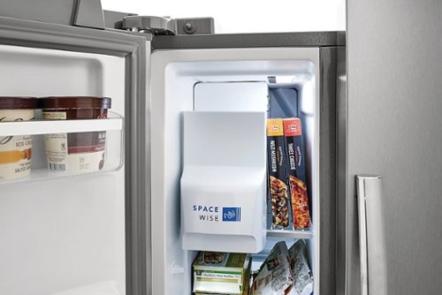 Frigidaire - Gallery 33 in. Wide 22.3 Cu. Ft. Side-by-Side Refrigerator - Smudge Proof Stainless Steel