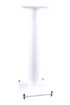 KEF - GFS-124 Single Post Stands (pair) - White