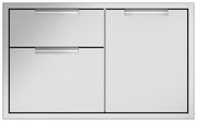 DCS - Professional 36" Built-in Access Drawers - Brushed Stainless Steel