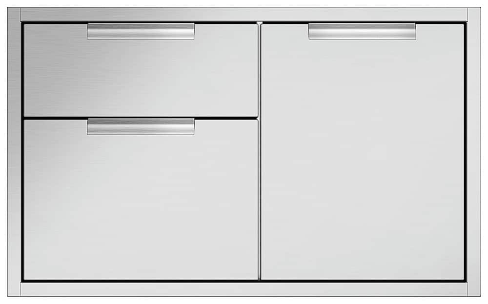 DCS - Professional 36" Built-in Access Drawers - Brushed Stainless Steel