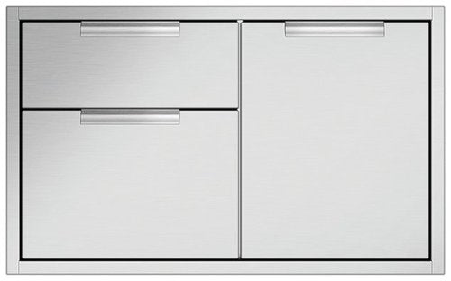 DCS - Professional 36" Built-in Access Drawers - Brushed Stainless Steel