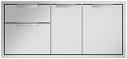 DCS - Professional 48" Built-in Access Drawers - Brushed Stainless Steel