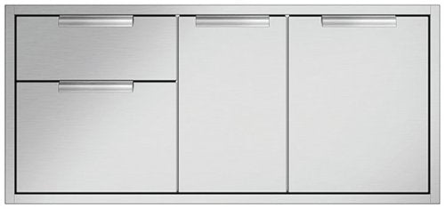 DCS - Professional 48" Built-in Access Drawers - Brushed Stainless Steel