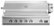 DCS - 48" Series 7 Grill, Natural Gas - Brushed Stainless Steel