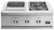 DCS - Series 9 Double Gas Burner with Griddle - Stainless Steel