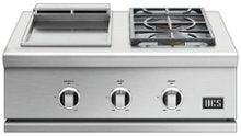 DCS - Series 9 Double Gas Burner with Griddle - Stainless Steel