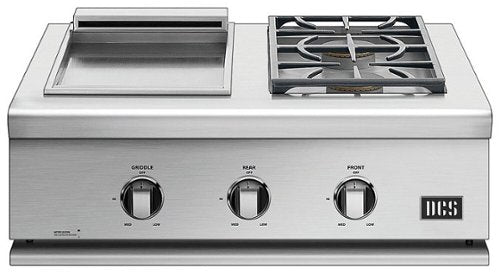 DCS - Liberty 30" Side Burner - Natural Gas - Stainless Steel