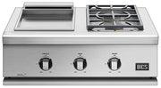 DCS - Liberty 30" Side Burner - Natural Gas - Stainless Steel