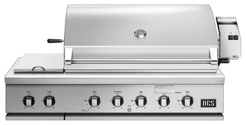 DCS - 48" Series 7 Grill with Integrated Side Burners, LP Gas - Brushed Stainless Steel
