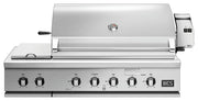 DCS - 48" Series 7 Grill with Integrated Side Burners, LP Gas - Brushed Stainless Steel