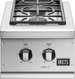 DCS - Professional 14.6" Side Burner - Stainless Steel