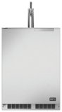 DCS - 24" 5.7 Cu. Ft. Single Tap Outdoor Beer Dispenser - Stainless Steel