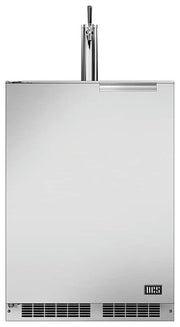 DCS - 24" 5.7 Cu. Ft. Single Tap Outdoor Beer Dispenser - Stainless Steel