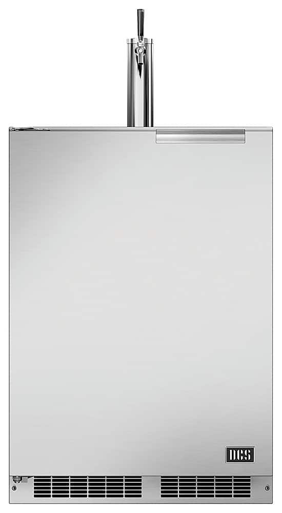 DCS - 24" 5.7 Cu. Ft. Single Tap Outdoor Beer Dispenser - Stainless Steel