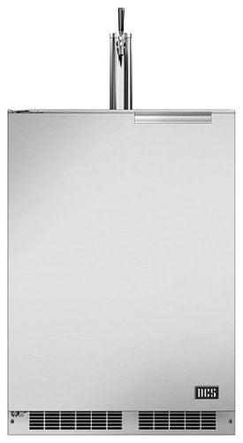 DCS - 24" 5.7 Cu. Ft. Single Tap Outdoor Beer Dispenser - Stainless Steel