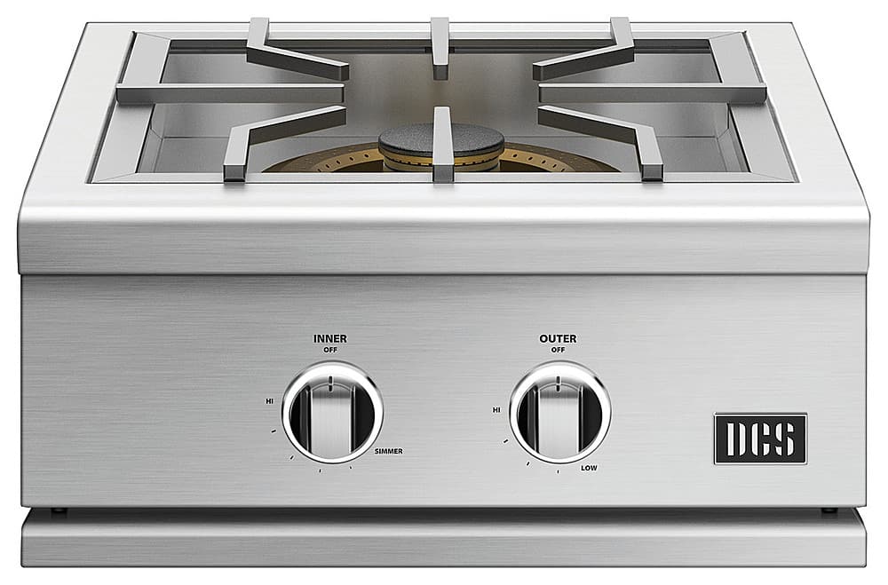 DCS - 24" Series 9 Power Burner, Natural Gas - Stainless Steel