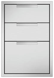 DCS - Tower Triple Drawer - Brushed Stainless Steel
