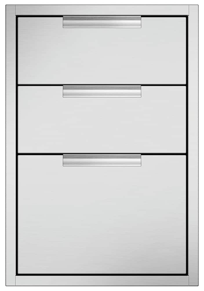 DCS - Tower Triple Drawer - Brushed Stainless Steel