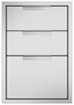 DCS - Tower Triple Drawer - Brushed Stainless Steel