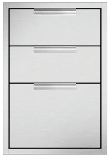 DCS - Tower Triple Drawer - Brushed Stainless Steel