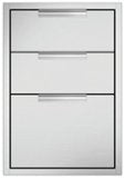 DCS - Tower Triple Drawer - Brushed Stainless Steel