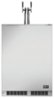 DCS - 24" 5.7 Cu. Ft. Dual Tap Outdoor Beer Dispenser - Brushed Stainless Steel