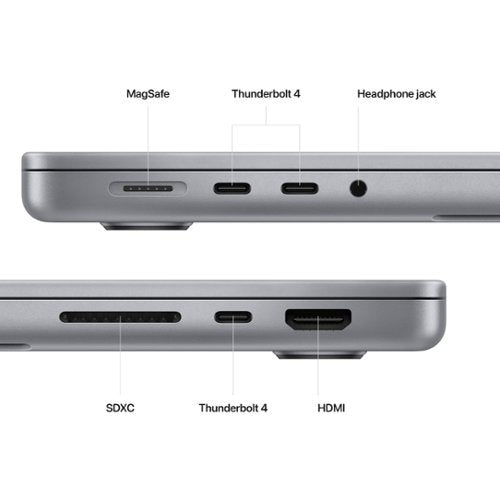 Apple - Geek Squad Certified Refurbished MacBook Pro 14" Laptop - M2 Max chip - 32GB Memory - 1TB SSD - Space Gray