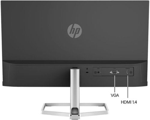 HP - 21.5" IPS LED Full HD FreeSync Monitor (HDMI, VGA) - Silver & Black