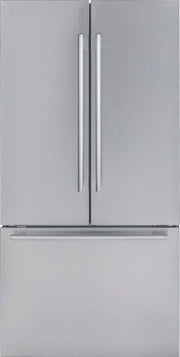 Thermador - Masterpiece Series 36 in. Wide 20.8 Cu. Ft. French Door Bottom Freezer Smart Counter-Depth Smart Refrigerator - Stainless Steel