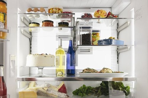 Thermador - Masterpiece Series 36 in. Wide 20.8 Cu. Ft. French Door Bottom Freezer Smart Counter-Depth Smart Refrigerator - Stainless Steel