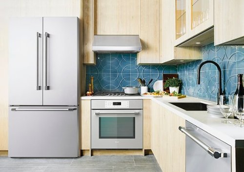 Thermador - Masterpiece Series 36 in. Wide 20.8 Cu. Ft. French Door Bottom Freezer Smart Counter-Depth Smart Refrigerator - Stainless Steel
