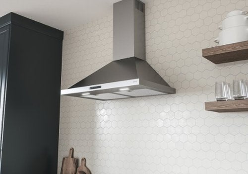 Zephyr - 30 inches - Convertible - Wall Range Hood - Stainless Steel