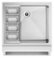 DCS - Series 9 Beverage Chiller Bottle Holder Accessory Front - Silver
