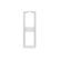 MartinLogan - Masterpiece Series CI, On-Wall Enclosure for Tribute 5XW - Paintable White