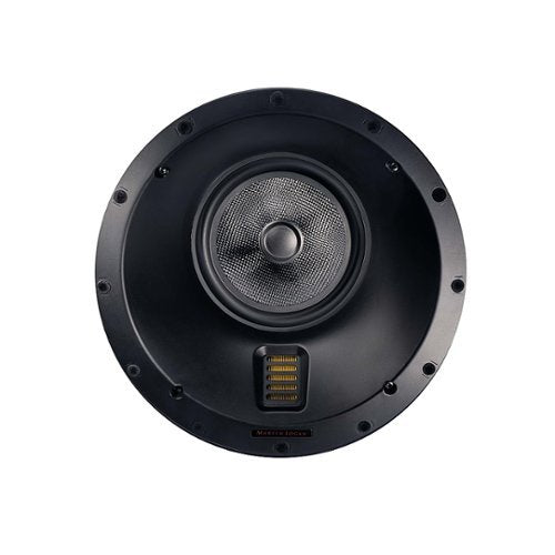 MartinLogan - Motion Series CI, 6.5" Midrange with Folded Motion Tweeter, 2-Way In-Ceiling Speaker with Angled Basket (Each) - Paintable White