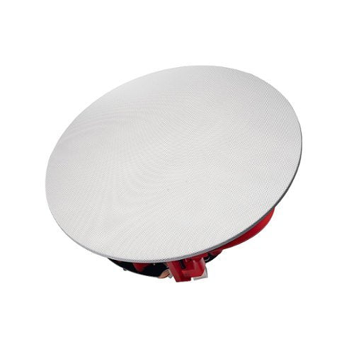 MartinLogan - Motion Series CI, 6.5" Midrange with Folded Motion Tweeter, 2-Way In-Ceiling Speaker with Angled Basket (Each) - Paintable White