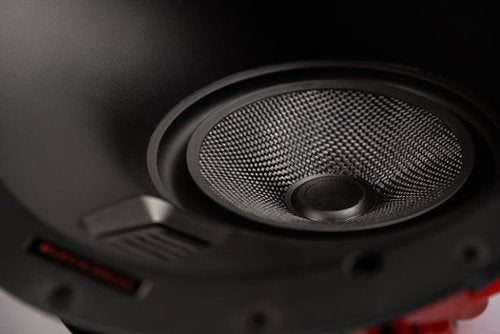 MartinLogan - Motion Series CI, 6.5" Midrange with Folded Motion Tweeter, 2-Way In-Ceiling Speaker with Angled Basket (Each) - Paintable White