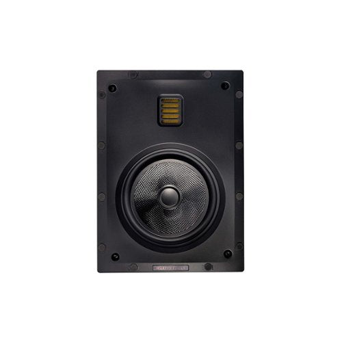 MartinLogan - Motion Series CI, 6.5" Midrange with Folded Motion Tweeter, 2-Way In-Wall Speaker (Each) - Paintable White