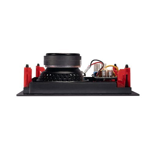 MartinLogan - Motion Series CI, 6.5" Midrange with Folded Motion Tweeter, 2-Way In-Wall Speaker (Each) - Paintable White
