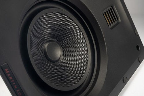 MartinLogan - Motion Series CI, 6.5" Midrange with Folded Motion Tweeter, 2-Way In-Wall Speaker (Each) - Paintable White