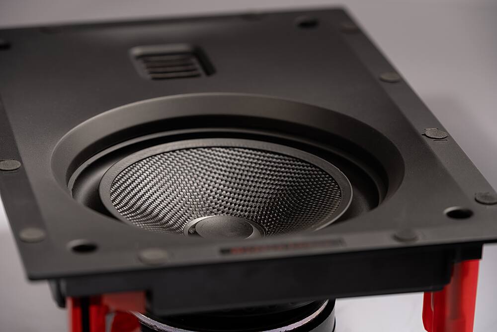 MartinLogan - Motion Series CI, 6.5" Midrange with Folded Motion Tweeter, 2-Way In-Wall Speaker (Each) - Paintable White