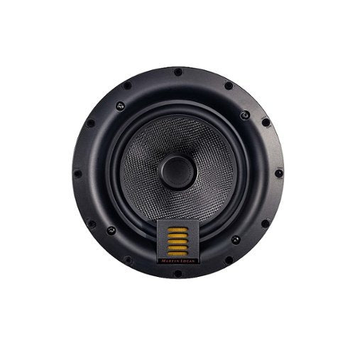 MartinLogan - Motion Series CI, 8" Midrange with Folded Motion Tweeter, 2-way In-Ceiling Speaker (Each) - Paintable White