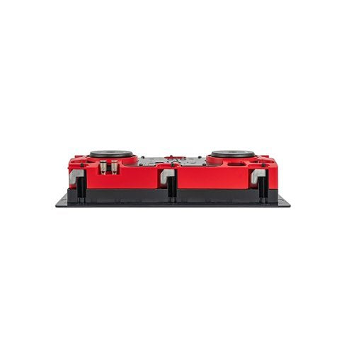 MartinLogan - Motion XT Series CI, Dual 5.25" Woofers with Folded Motion XT Tweeter, 2-Way In-Wall Speaker (Each) - Paintable White
