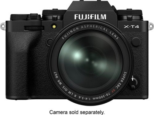 Fujifilm - XF70-300mmF4-5.6 R LM OIS WR Lens - Black