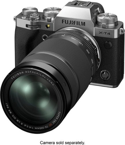 Fujifilm - XF70-300mmF4-5.6 R LM OIS WR Lens - Black