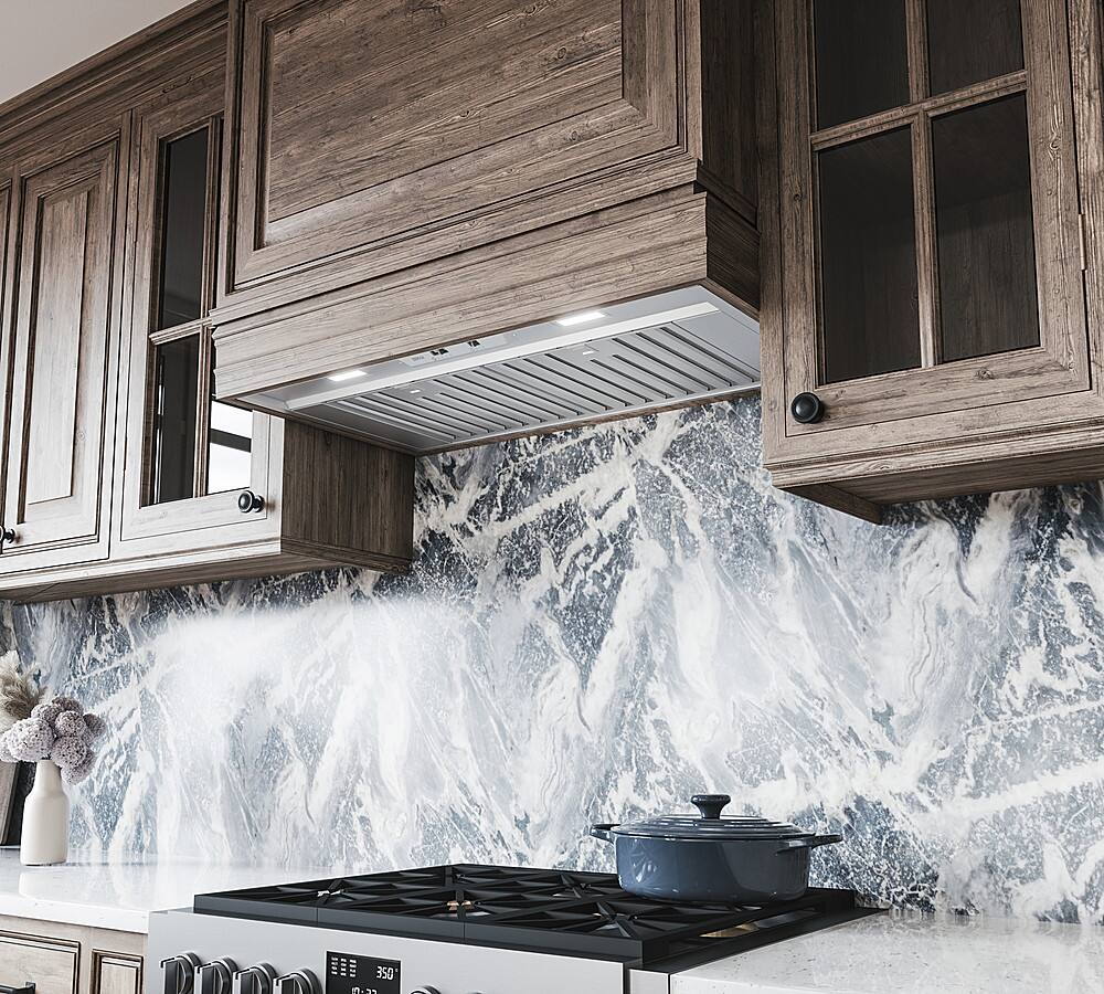 Zephyr - 30 inches - Convertible - Range Hood Insert - Stainless Steel