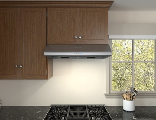 Zephyr - 36 inches - Externally Vented - Under cabinet Range Hood - Stainless Steel